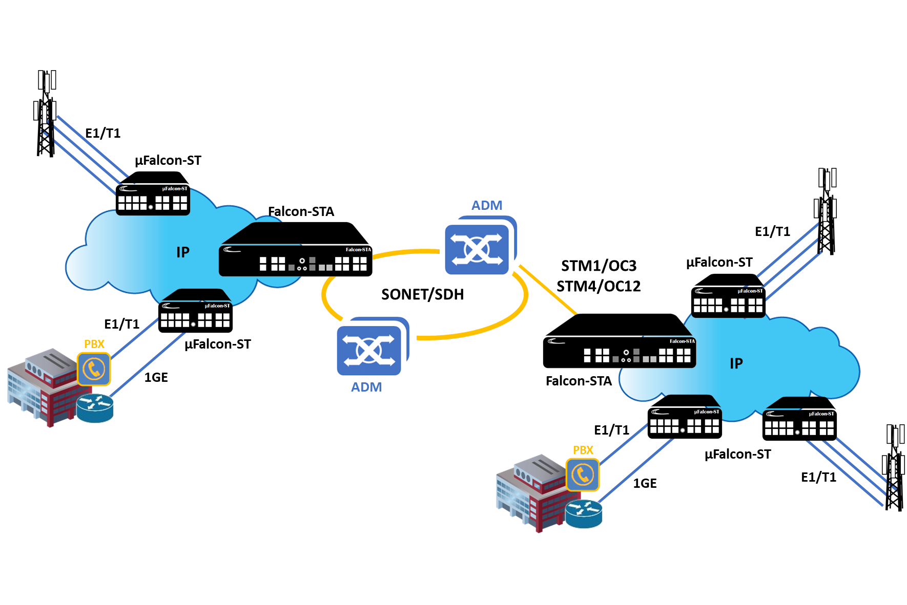 SONET/SDH and IP Networks Integration